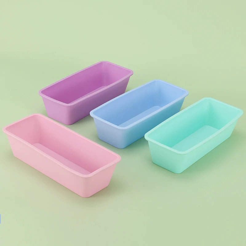Melt Pour Soap Base - Molde rectangular para jabón Siliocne Molde