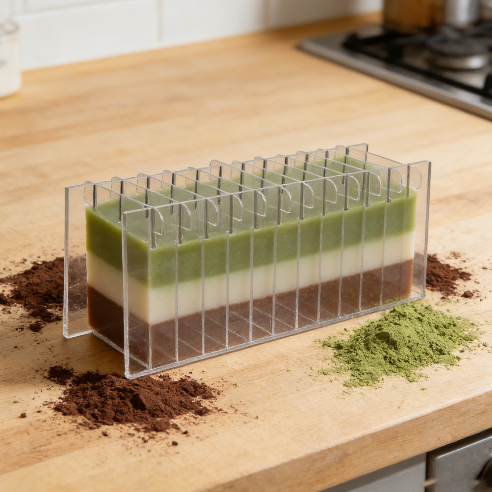 Soap Making Activity - Tablero divisor de jabón acrílico para