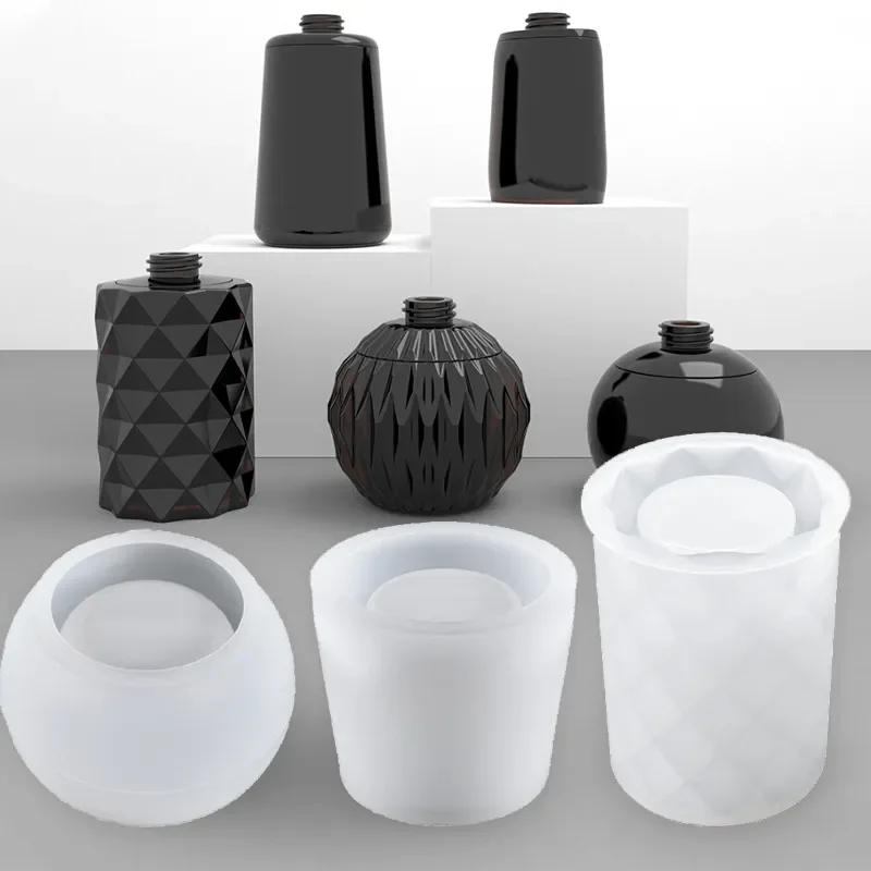 Soap Making Jug - Botella de aromaterapia, molde de silicona,