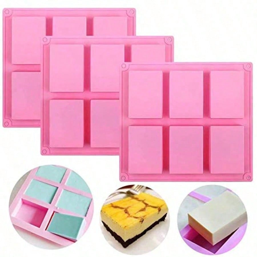 Melt Pour Soap Base - Paquete de 1-2 moldes de silicona