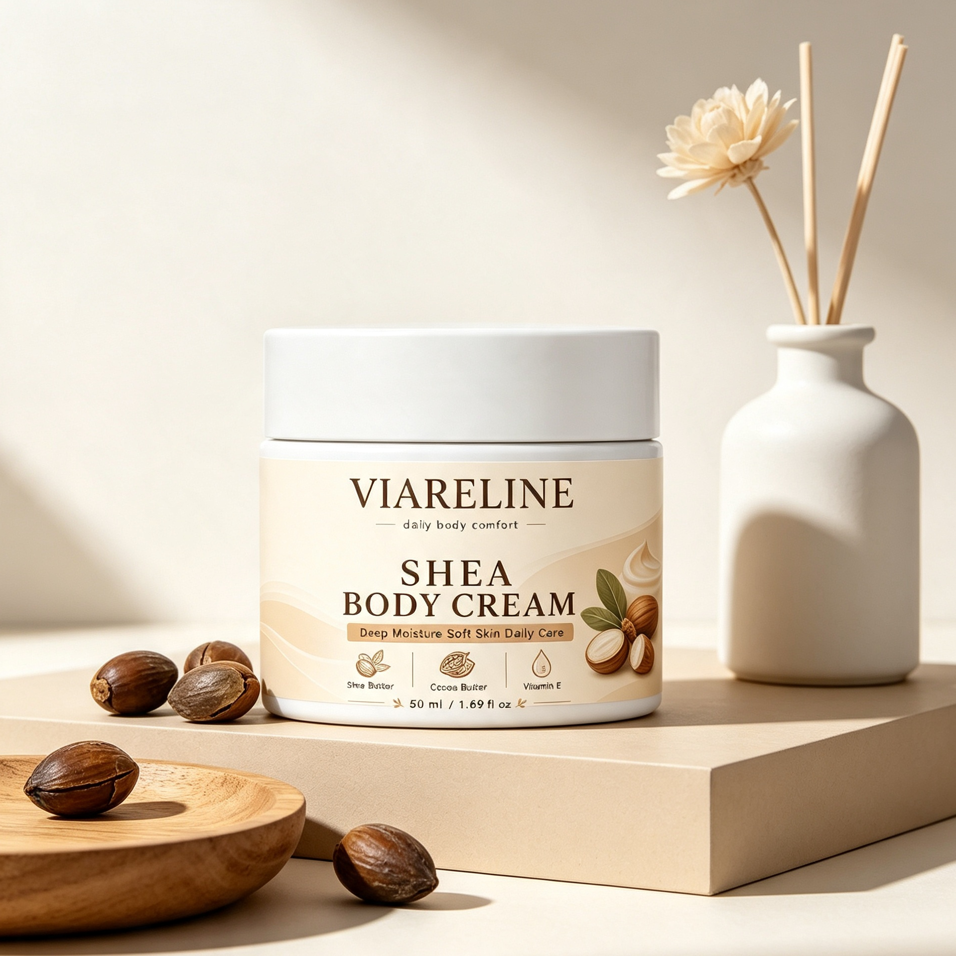 Shea Butter Raw - Loción Corporal de Manteca de Karité,