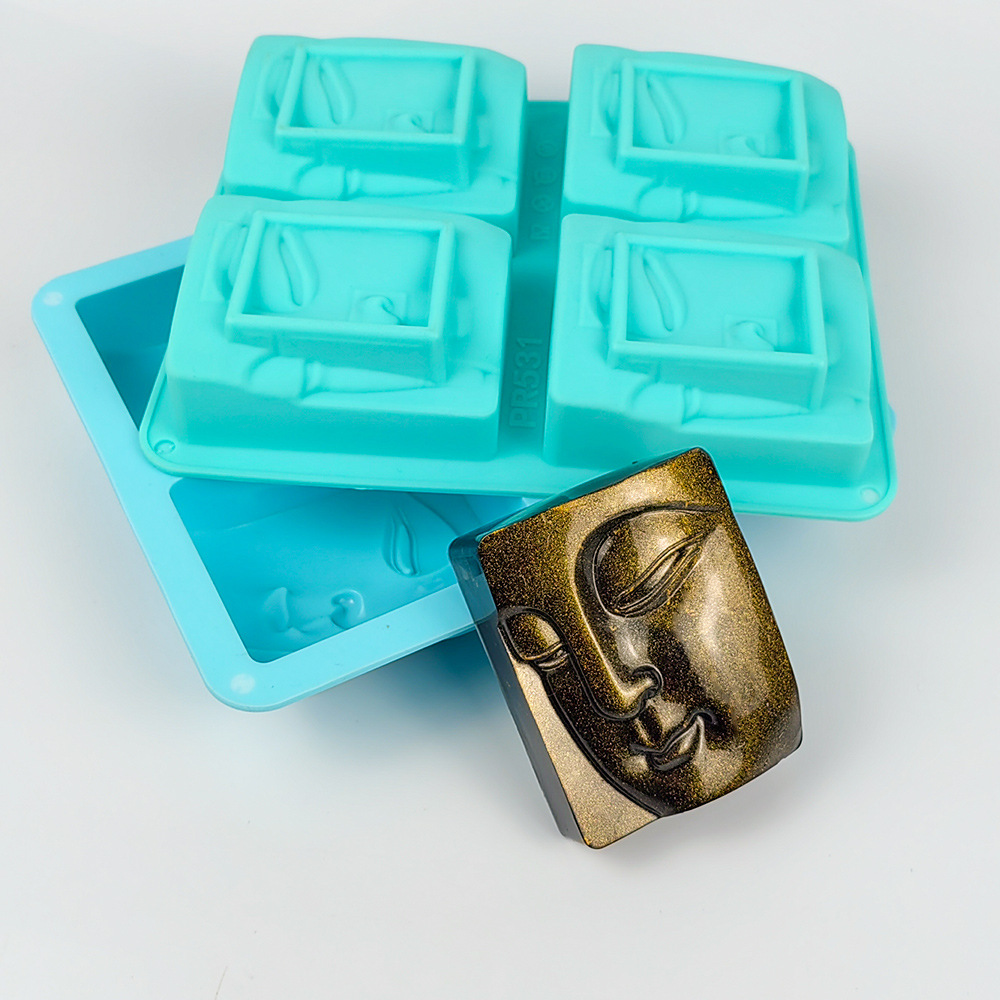 Soap Making Activity - Molde de jabón de retrato de