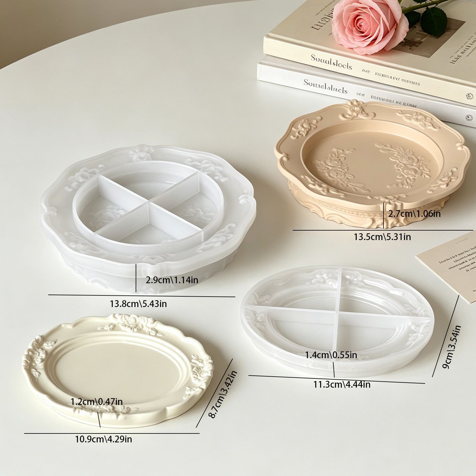 Elegante Molde de Silicona de  - Melt Pour Soap Base reseña y precio