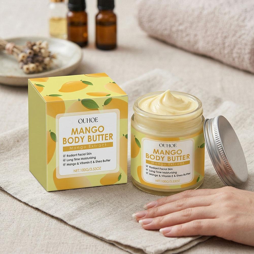 Manteca Corporal de Mango, Cal - Shea Butter Raw reseña y precio