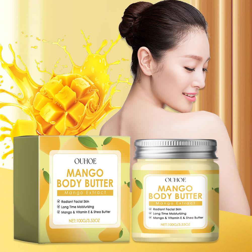 Manteca Corporal de Mango, Cal - Shea Butter Raw reseña y precio