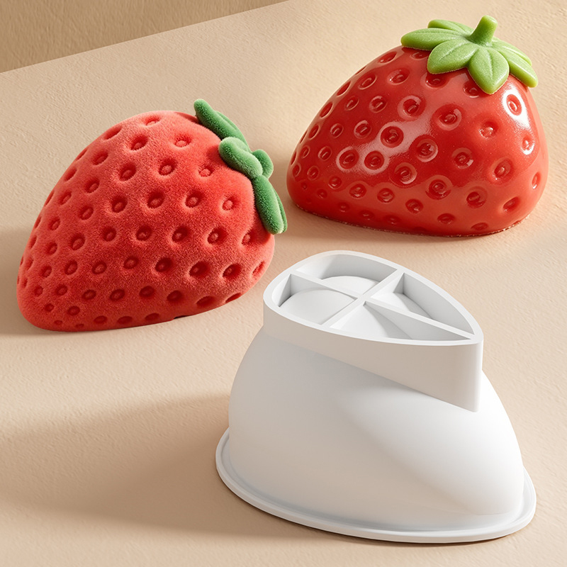 Molde de silicona 3D de fresa  - Soap Making Easy reseña y precio