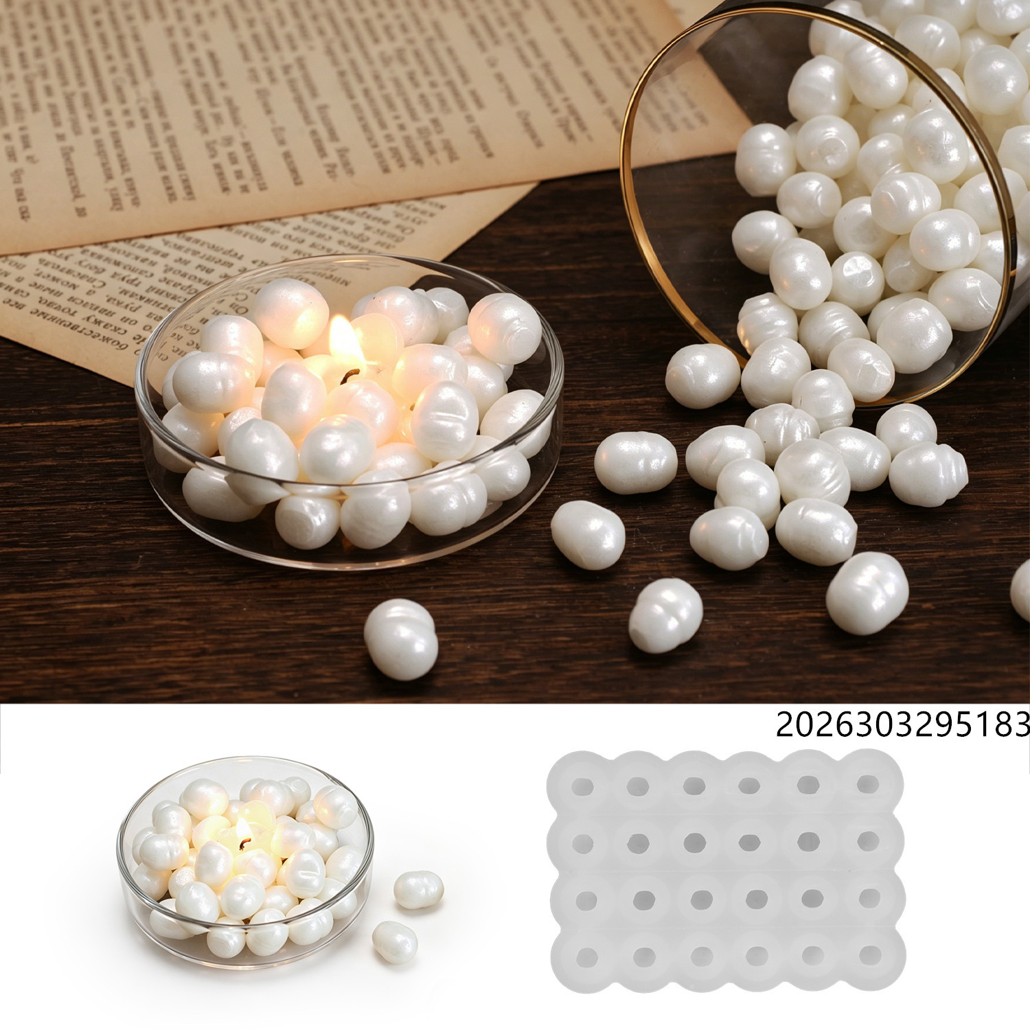 Molde de cera aromática Healin - Melt Pour Soap Base reseña y precio