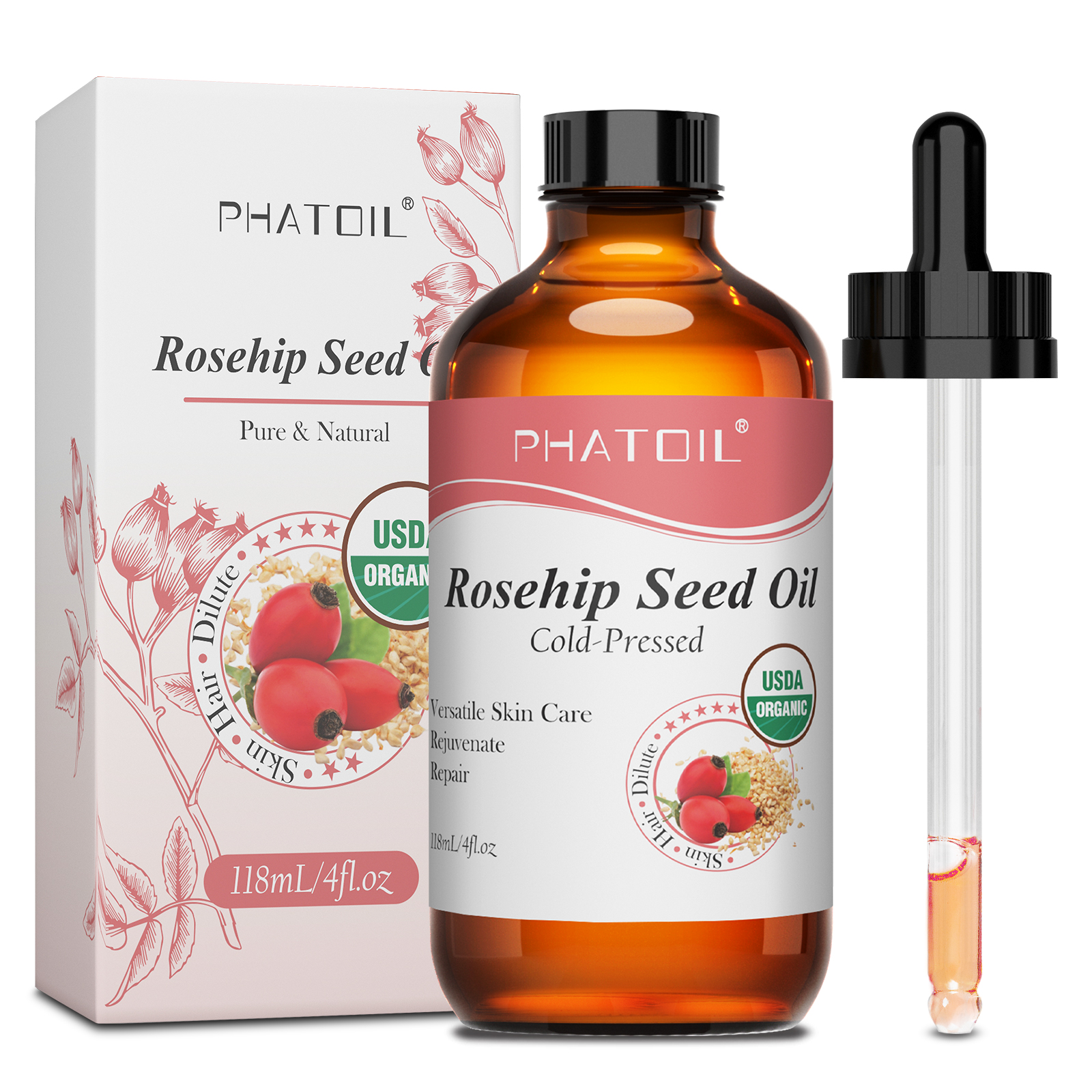 PHATOIL 118ml aceite de jojoba - Shea Butter Raw reseña y precio