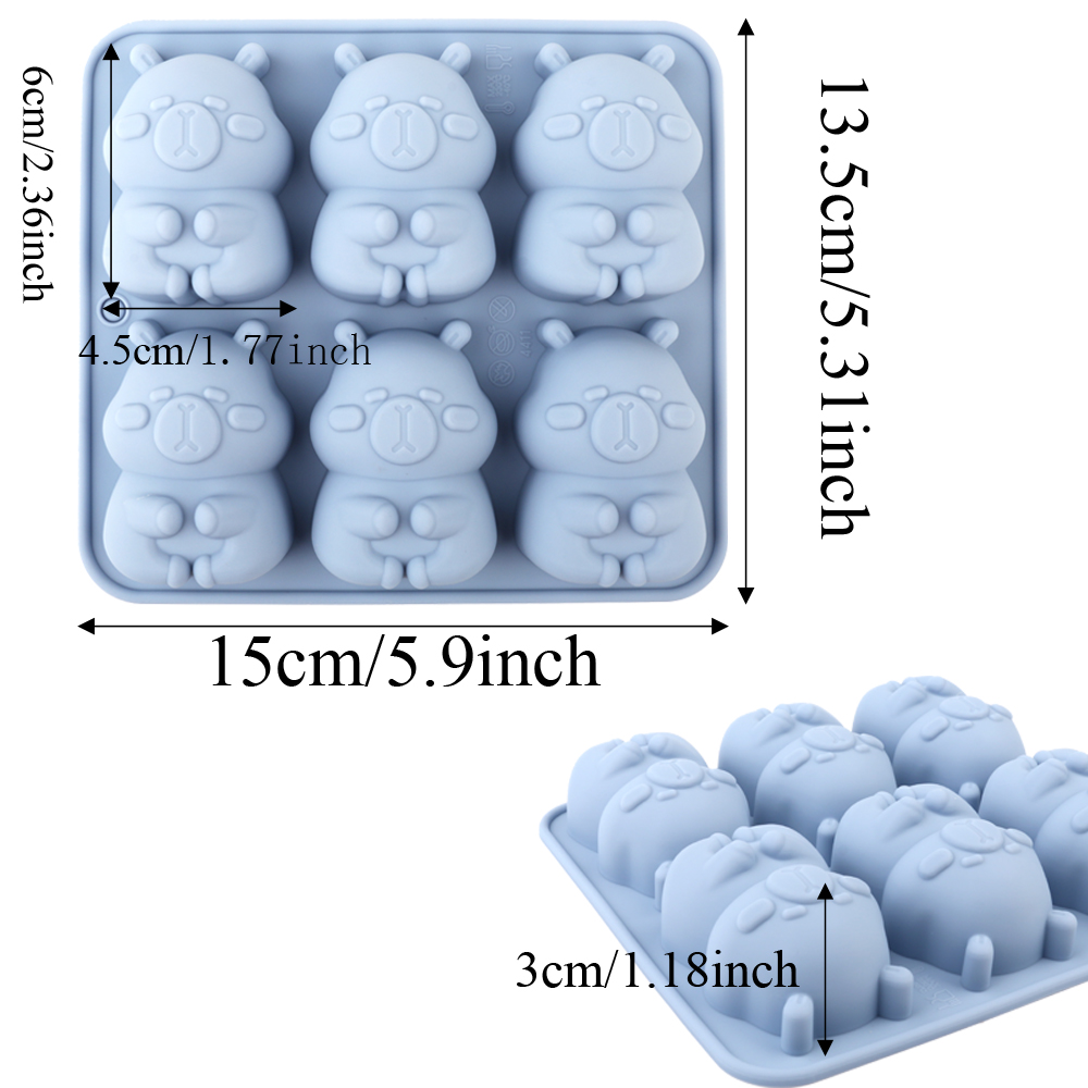 1 molde de silicona para paste - Melt Pour Soap Base reseña y precio