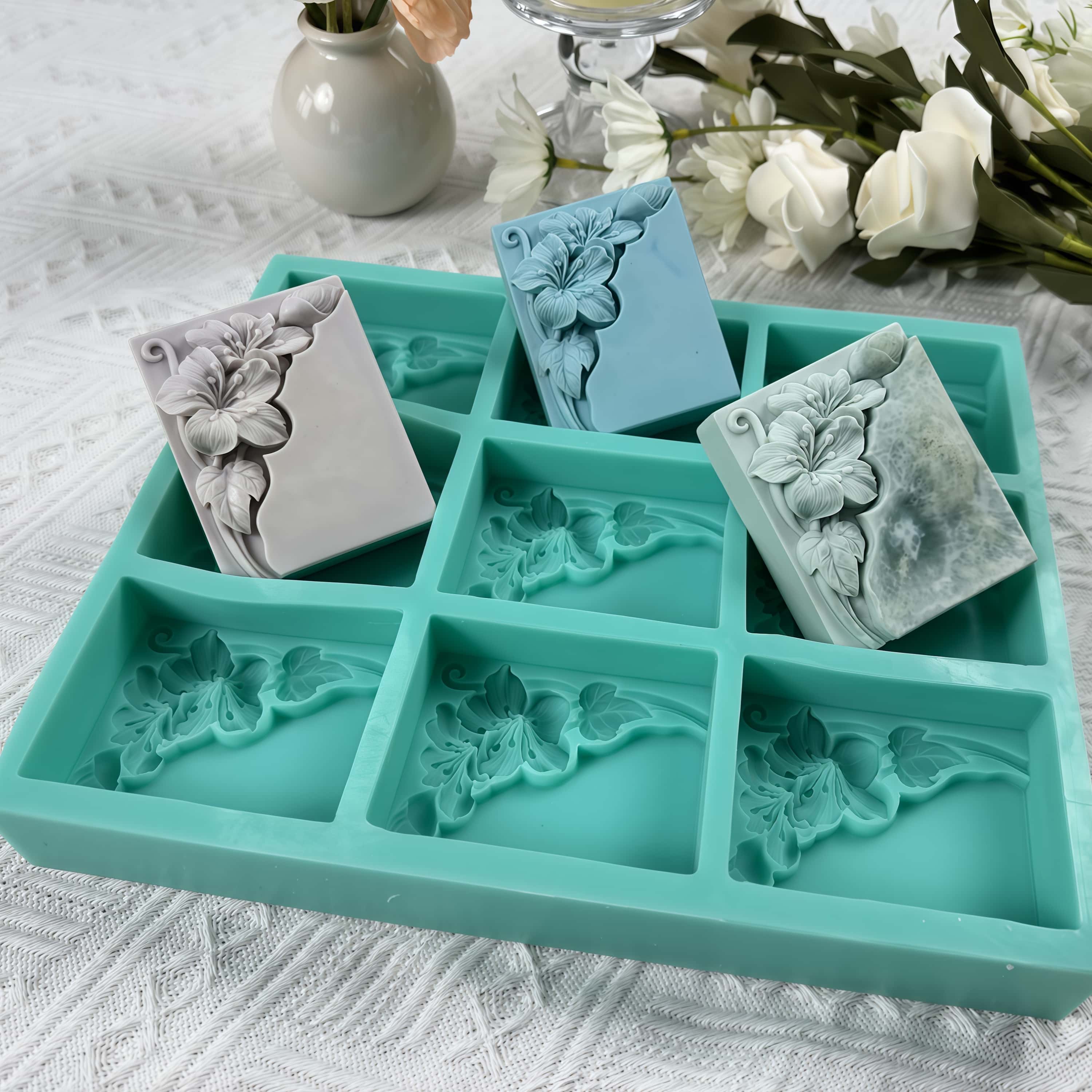 Molde de jabón de flores de Tu - Soap Making Activity reseña y precio