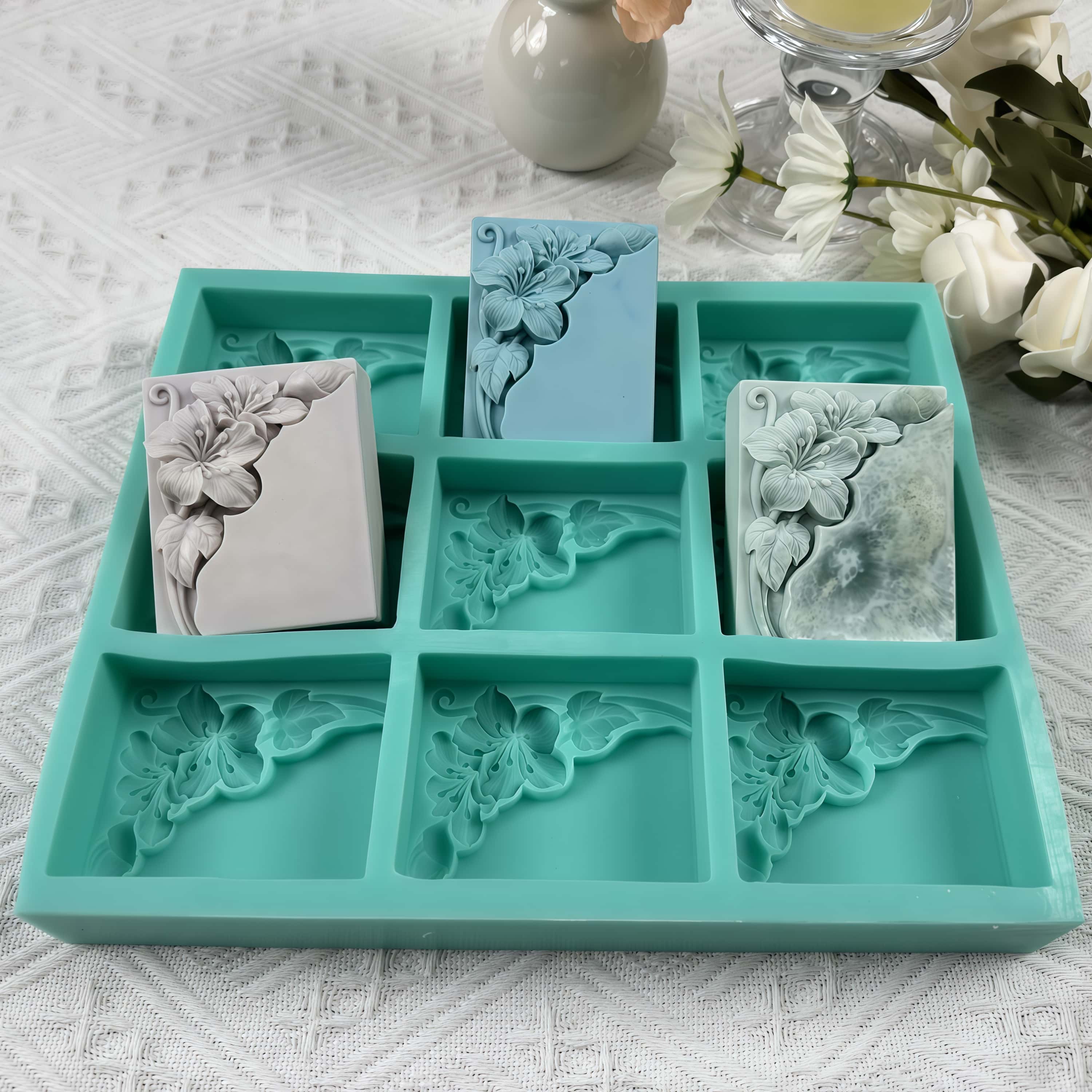 Molde de jabón de flores de Tu - Soap Making Activity reseña y precio