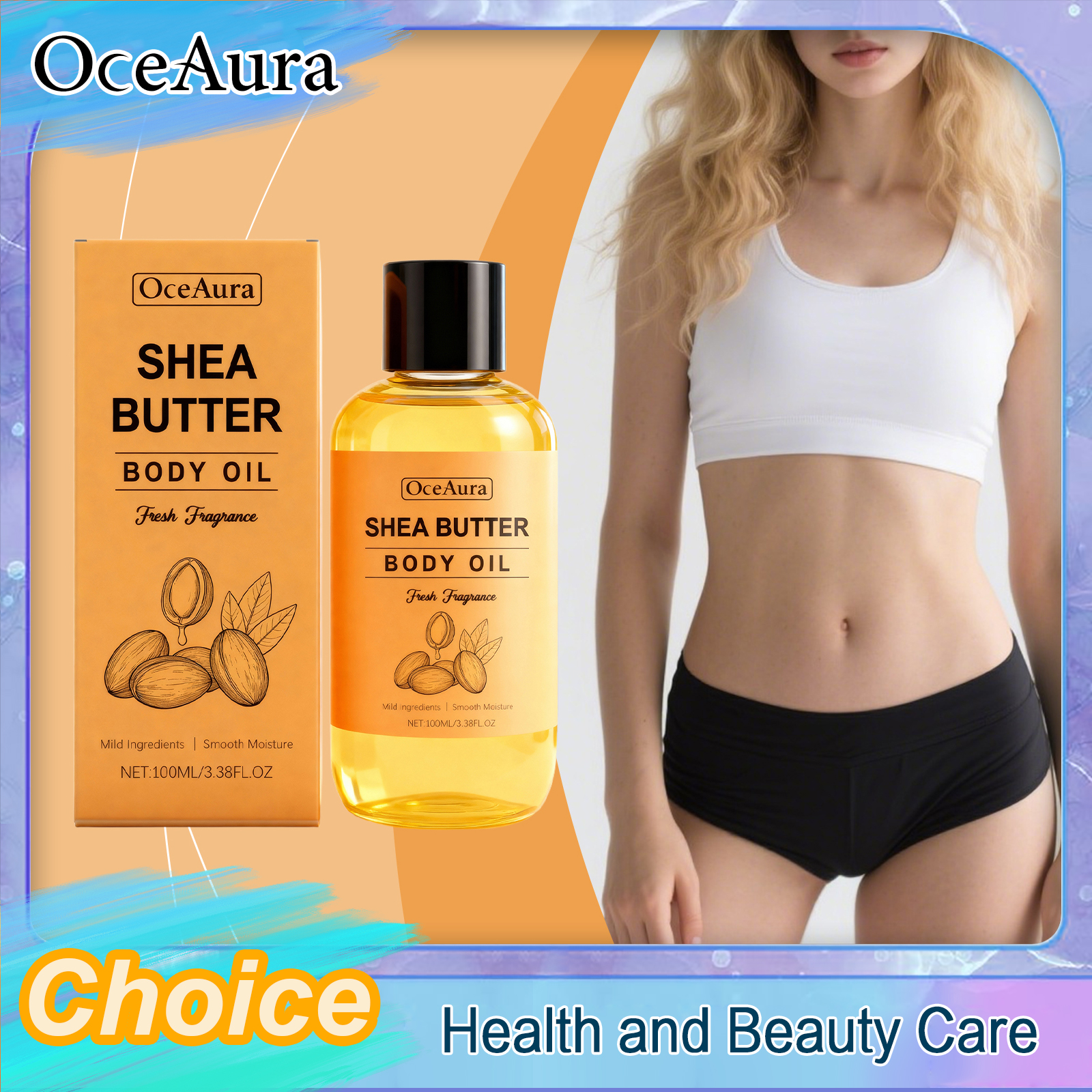 Aceite de masaje de manteca de - Shea Butter Raw reseña y precio