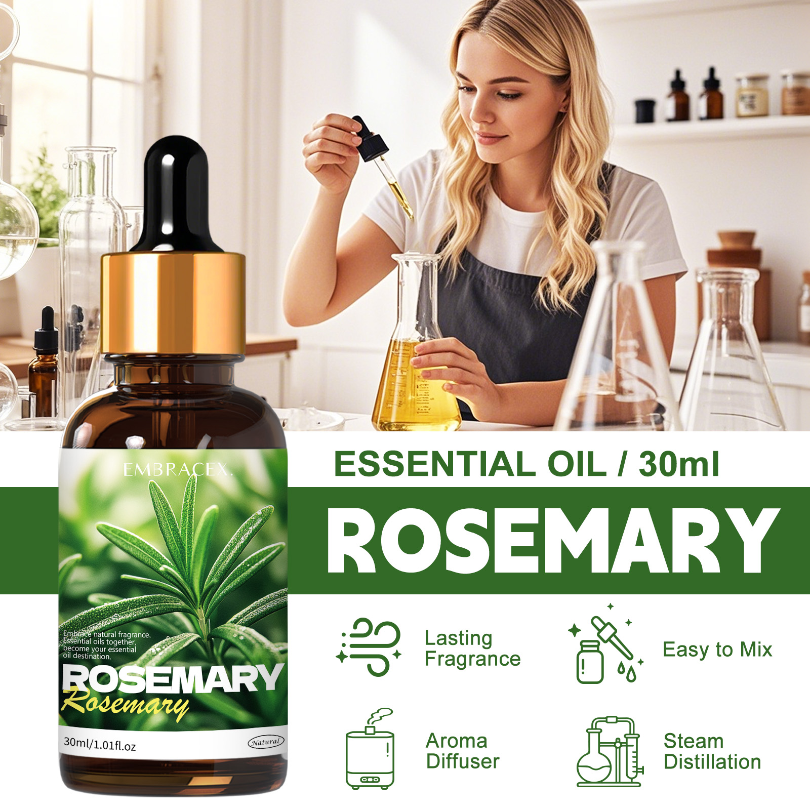 Aceite esencial de planta natu - Soap Making Friends reseña y precio