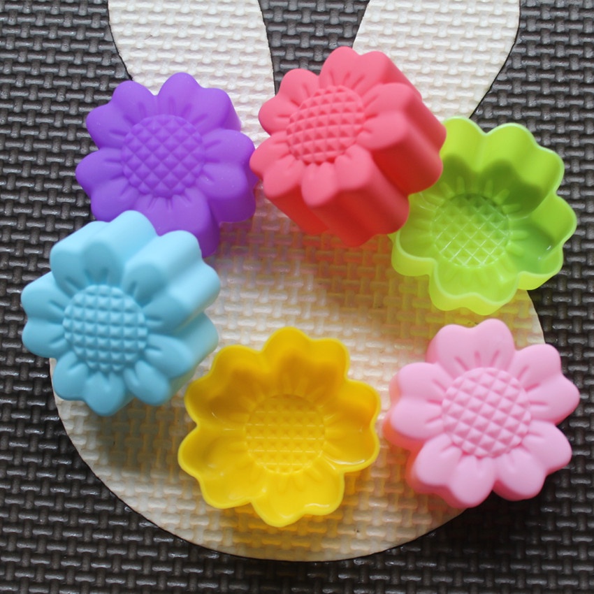 Juego de 6 moldes de silicona  - Melt Pour Soap Base reseña y precio