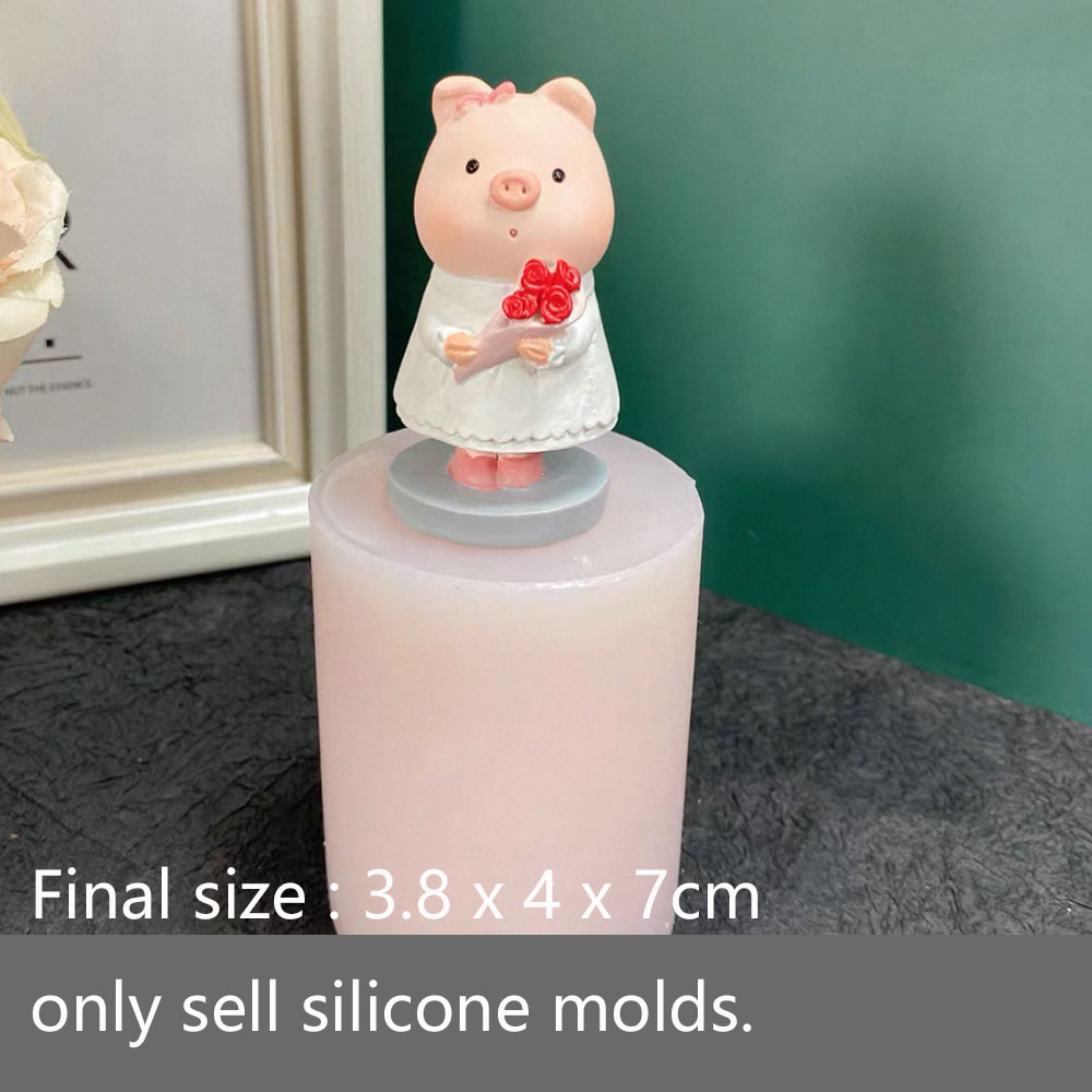 Molde de silicona Lucky Pig pa - Soap Making Friends reseña y precio