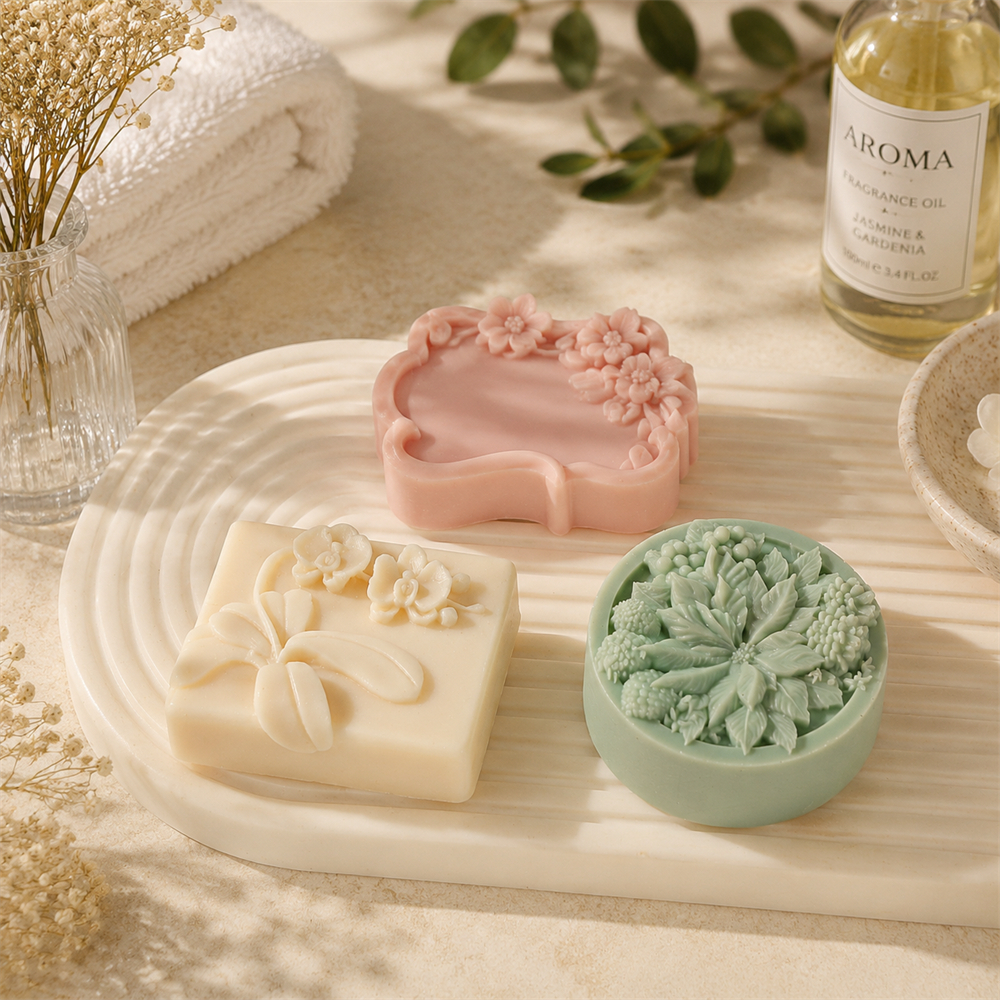 Molde de silicona para jabón c - Soap Making Activity reseña y precio