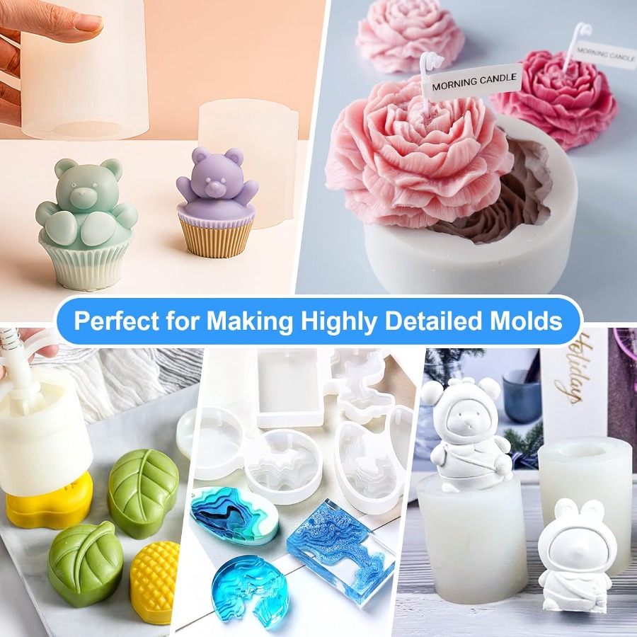 Kit para hacer moldes de silic - Melt Pour Soap Base reseña y precio
